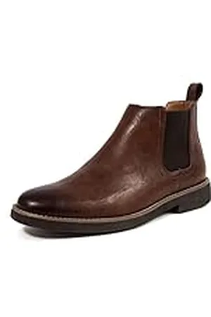 Deer Stags Rockland Memory Foam Dress Casual Comfort Chelsea Boot, Botas Estilo Hombre, Brown, 41.5 EU Ancho