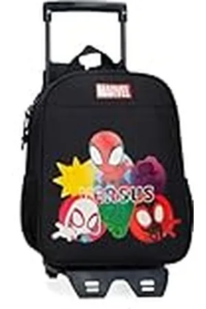 Marvel Joumma Versus Spidey Mochila Preescolar con Carro 21x25x10 cms Poliéster 6,44L