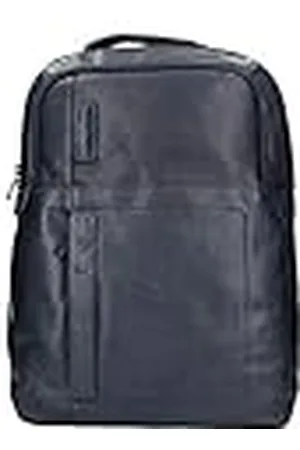 Piquadro Pulse - Mochila Grande de Piel para PC de 15,6" con Dos Compartimentos, , 16x43x32 cm (W x H x L), Mochila Casual