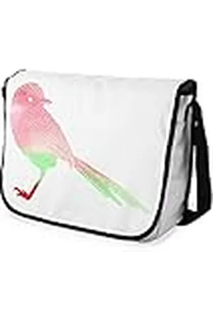 Bonamaison – Bolsas de Mensajero con Pulsera Negra para Estudiantes, Mochilas Escolares para niñas y niños, 29 x 36 cm