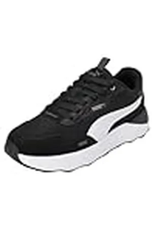PUMA Runtamed Platform, Zapatillas Mujer, Negro White Shadow Gray Rose Gold, 36 EU