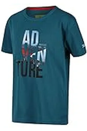 Regatta Alvarado V - Camiseta Deportiva Estampada T-Shirts/Polos/Vests, Niños, , 9-10