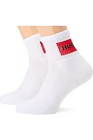 HUGO BOSS 2P SH Rib Label CC Short_Socks, , 43-46 para Hombre