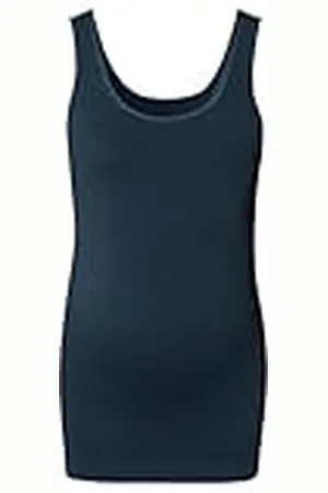 Noppies Sama Seamless Rib Camiseta de Tirantes Camisa Cami, Night-N146, Medium-Large para Mujer