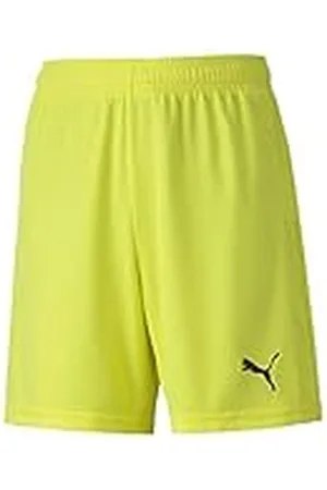 PUMA Teamgoal 23 Knit Shorts Jr Pantalones Cortos, Unisex niños, Fluo Yellow/ Black, 116