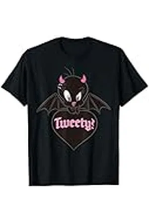 LOONEY TUNES Tweety Devil Heart Camiseta