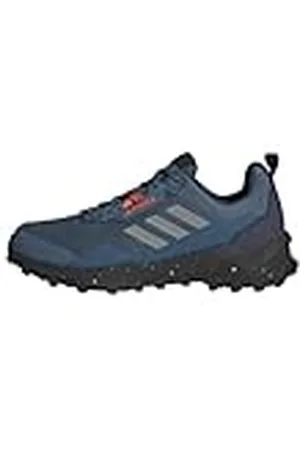 adidas Terrex AX4 Hiking Shoes, Zapatos de Senderismo Hombre, Wonder Steel/Grey/Impact Orange, 38 2/3 EU