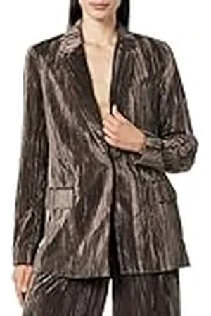 THE DROP Blake Blazer Largo para Mujer, , M