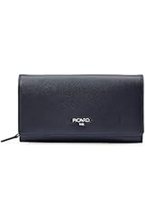Picard Monedero de Mujer Bingo de Piel auténtica, tamaño único, Ancho 3 cm de Alto, 18 cm de Largo, 10 cm con botón de presión, Vida Cotidiana, Salir |, , Talla única, Cartera
