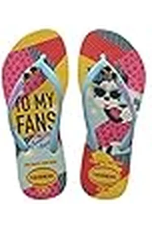 Havaianas Slim Disney Cool, Chanclas, para Niñas, Amarillo Dorado, 27/28 EU