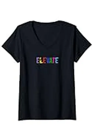 Elevate Mujer Elevar Camiseta Cuello V