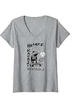 Naruto Mujer Shippuden Hatake Kakashi SD Camiseta Cuello V
