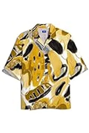 JACK&JONES JUNIOR Jorjeff Gallery AOP Resort Shirt S Jnr Camisa de Manga Corta, , 140 para Niños