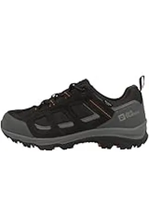 Jack Wolfskin Vojo 3 Texapore Low M, Zapatillas Hombre, Gris/Naranja, 42 EU