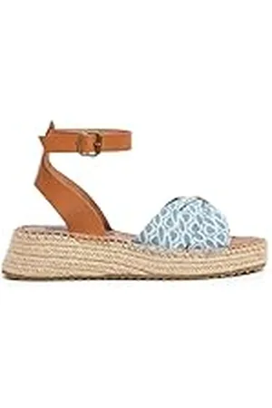 Pepe Jeans Kate Thelma Sandalia para Mujer, Azul (Denim), 4