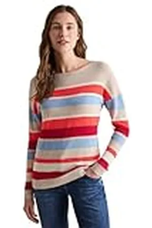 CECIL B303135 Jersey con Textura a Rayas, , XXL para Mujer
