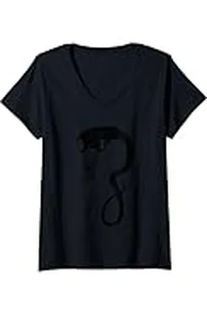 Billie Eilish Monstruo oficial, color negro Camiseta Cuello V