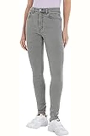 Tommy Hilfiger Sylvia HGH SSKN BH4274 DW0DW17594 Pantalones de Mezclilla, , 24W / 34L para Mujer