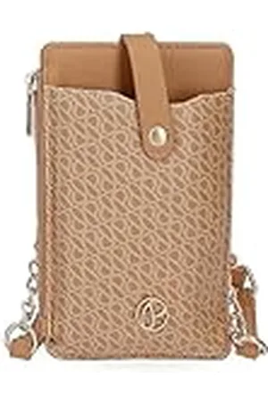 Pepe Jeans Megan Bandolera Pequeña Marrón 9,5x16,5 cms Piel sintética