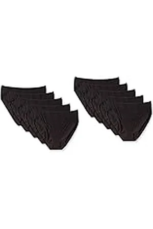 Amazon Ropa Interior de algodón con Pernera Alta (Disponible en Tallas Grandes) Mujer, Pack de 10, , 48