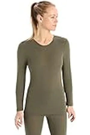 Icebreaker 175 Everyday Cold Weather Base Layer Thermal Long Sleeve Crewneck T-Shirt Camiseta, , Small Ropa, Zapatos y Joyas