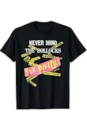 Sex Pistols Pestañas oficiales de Never Mind The Bollocks de Camiseta