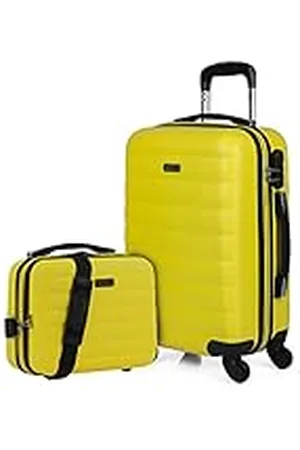 Itaca Maletas de Viaje Juego Maletas 4 Ruedas - Juego de Maletas de Viaje - Juego Maletas de Viaje Ligeras. Candado de combinacion