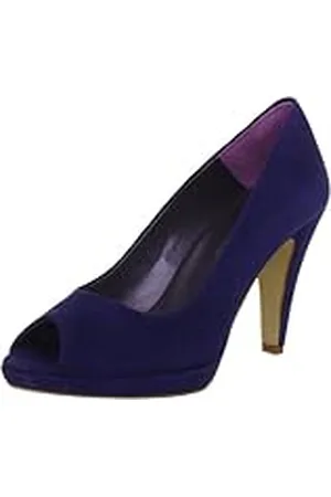 SELECTED SELECTED Nina Peep Toe High Heel Suede 16029191 - Peep Toes de Ante para Mujer, Color , Talla 39