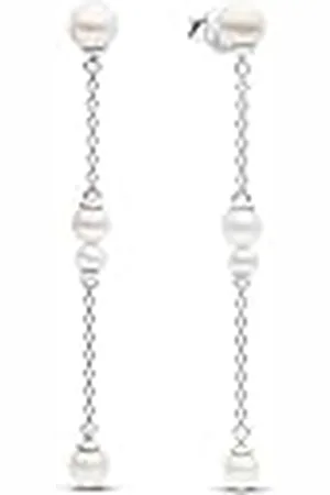 PANDORA Pendientes Timeless 293152C01 perlas