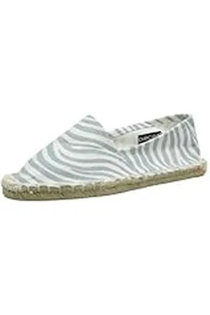 Pieces® HAISHA Espadrillos Zebra, Alpargatas Mujer, Hueso (Elfenbein (Creme C-198001), 37