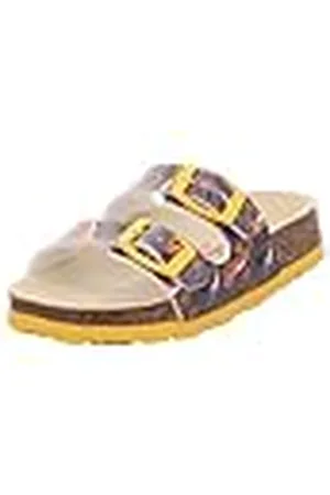 Superfit Fussbettpantoffel, Pantuflas, Gris (Grey/Orange 2060), 24 EU