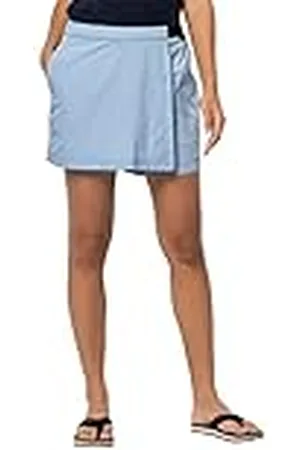 Jack Wolfskin Lightsome Skort W Falda pantaln, Espuma Azul, 44 para Mujer
