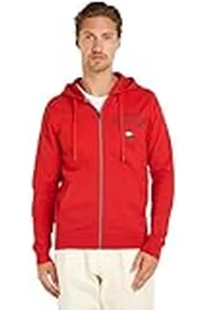Tommy Hilfiger WCC Arched Varsity Zip Thru MW0MW33644 Sudadera con Cierre de Cremallera, , M para Hombre
