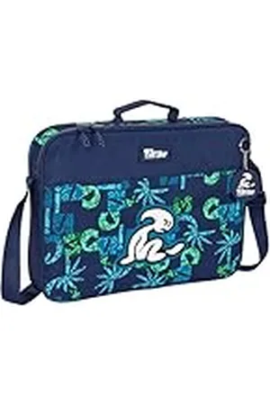 Safta M385, EL NIÑO Glassy-Cartera Extraescolares, Maletín Portatodo, Bandolera, Cómoda y Versátil, Calidad y Resistencia, 38x6x28 cm, Color Unisex niños, Estándar