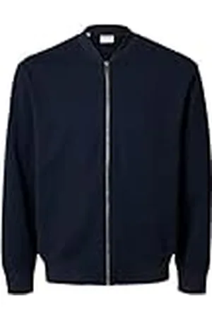 SELECTED Slhmack Sudadero Bomber LS Noos Chaqueta Deportiva, , L para Hombre