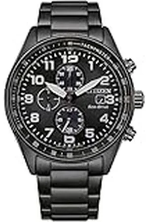Citizen Reloj Cronógrafo para Hombres de Cuarzo japonés con Correa en Acero Inoxidable CA0775-79E