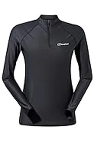 Berghaus Camiseta de Manga Larga con Media Cremallera 24/7 para Mujer