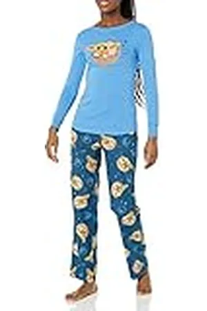 Amazon Disney | Marvel | Star Wars Conjunto de Pijama en Franela Mujer, , XXL