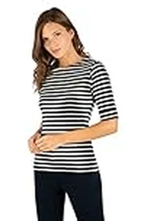 Armor.lux Marinière ncale Femme Camiseta, , 38 (Talla del Fabricante: 1) para Mujer
