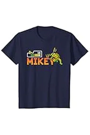 Teenage Mutant Ninja Turtles Niños TMNT Arcade Juego Mikey Turtles In Time Michelangelo Niños Camiseta