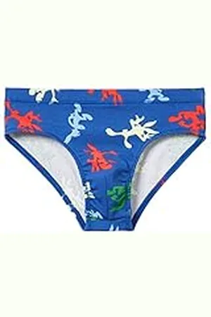 Benetton Slip 3vd50s00v Juego de Ropa Interior, Blue a Fantasy 64 G, XL para Niños