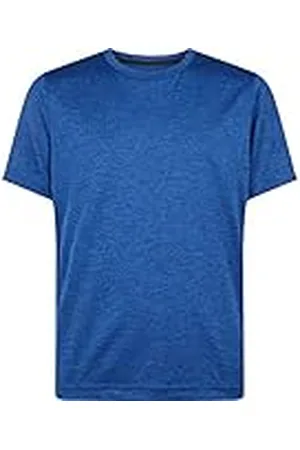 energetics Tibor T-Shirt Camiseta para niños, Infantil, Color Azul/Melange, 128