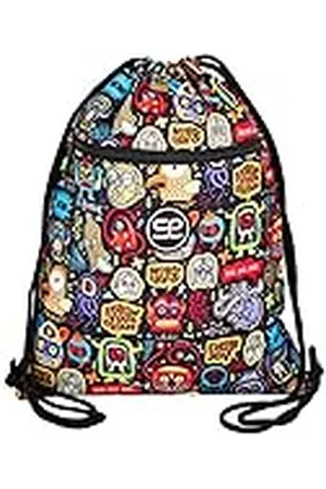 Coolpack F070696, Mochila de cuerda VERT SCARY STICKERS
