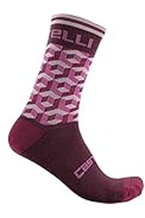 Castelli Cubi W 15 Sock Calcetines, Mujer, , Small/Medium