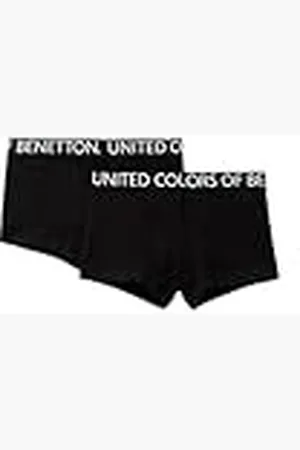 Benetton Set 2 Boxer 3OP80X230 Ropa Interior de Hombres, , 140 para Niños