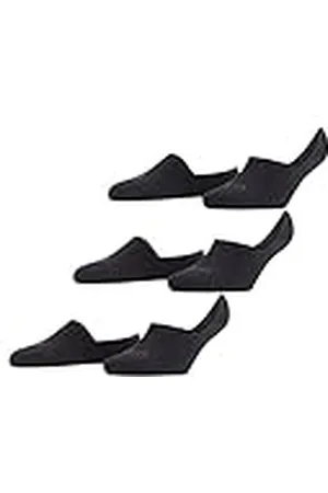 Falke Invisible Step High Cut Multipack W In algodón invisibles lisos 3 pares, Calcetines pinkies Mujer, , 41-42