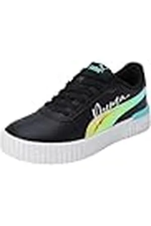 PUMA Carina 2.0 Crystal Wings Jr, Zapatillas, Black Team Aqua White, 37.5 EU