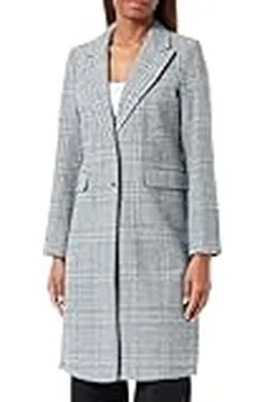 Pieces® Pcnea Checked Coat, Abrigo Mujer, , S
