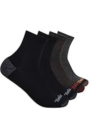 Timberland Pack de 4 Calcetines de Cuartos semiacolchados, , Talla única para Hombre