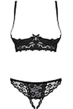 Obsessive Letica Set Dos Piezas con Abertura S/M Sets de Productos eróticos, , Mujer